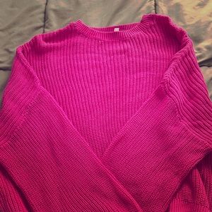 Pink Sweater